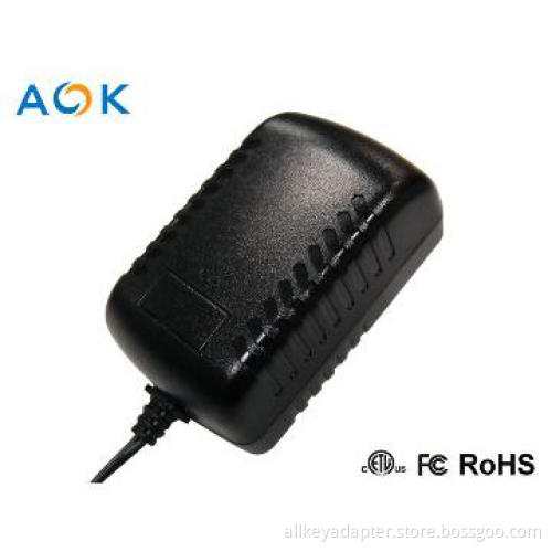 12W  US plug AC DC converter 12V 1A adapter with UL FCC certificate